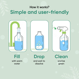 NON-TOXIC Home Cleaner Kit - Complete 3-in-1