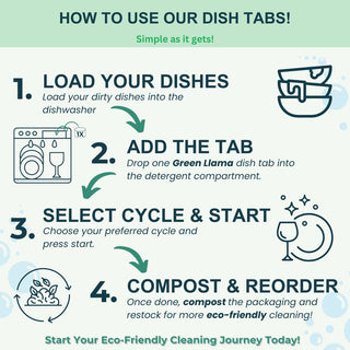 NON-TOXIC Laundry Powder & Dish Tabs Bundle - (1 Year's Supply)