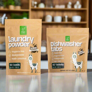 NON-TOXIC Laundry Powder & Dish Tabs Bundle - (1 Year's Supply)